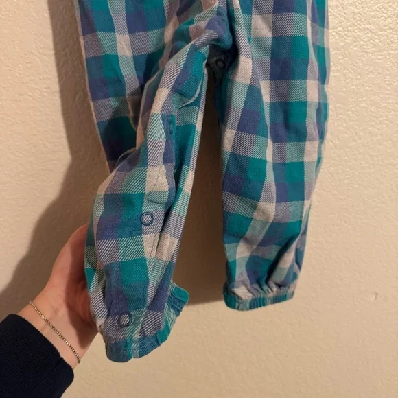 OshKosh‎ B'Gosh Vintage Plaid Overalls - Picture 2 of 5